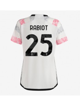 Juventus Adrien Rabiot #25 Auswärtstrikot für Frauen 2023-24 Kurzarm